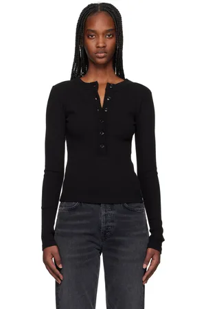 Citizens of Humanity Henley Varra noir - HUMANITY