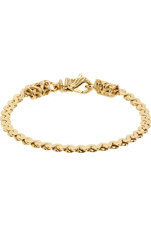 EMANUELE BICOCCHI Bracelet-chainette à petits maillons infini doré