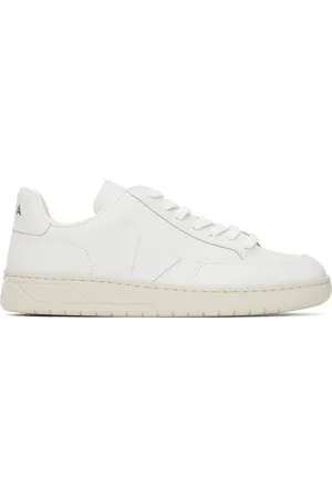 Veja Baskets V-12 blanches en cuir