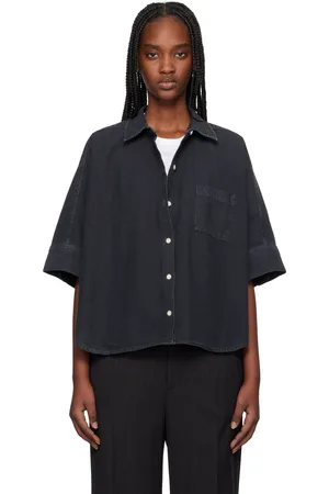 Citizens of Humanity Chemise Claire Origami noire - HUMANITY