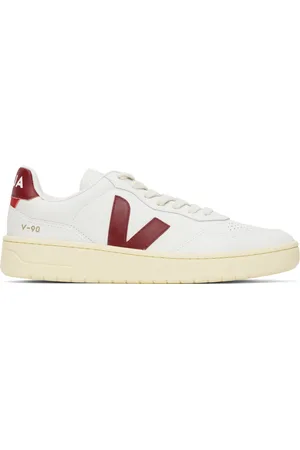 Veja Baskets V-90 blanches en cuir