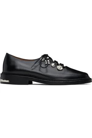 TOGA VIRILIS Derbys noirs en cuir