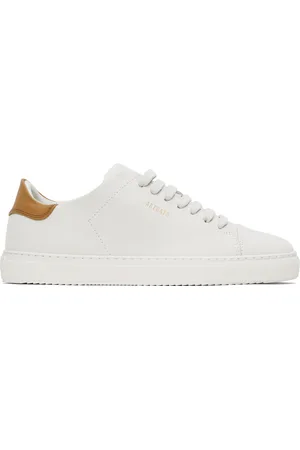 Axel Arigato Baskets Clean 90 blanc cassé et brun clair à bout renforcé