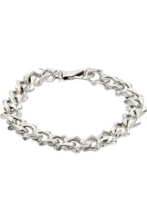 EMANUELE BICOCCHI Bracelet-chainette à maillons gourmette modifiés argenté