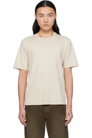 RAG&BONE T-shirt beige en coton pima