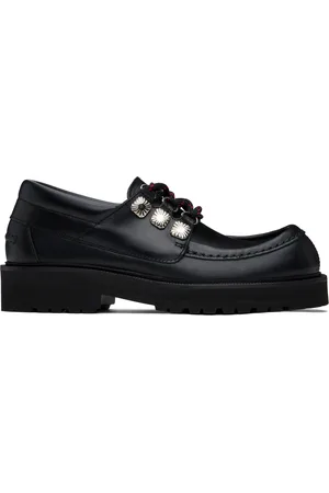 TOGA VIRILIS Derbys noirs en cuir