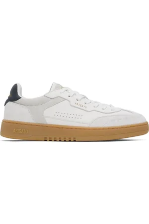 Axel Arigato Baskets Dice blanc et gris à panneau en T au bout
