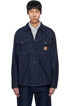 Carhartt Blouson Lincoln bleu en denim