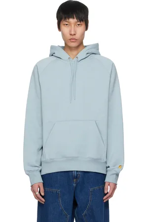 Carhartt Pull à capuche bleu - Chase