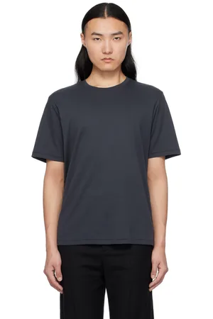 RAG&BONE T-shirt gris en coton pima