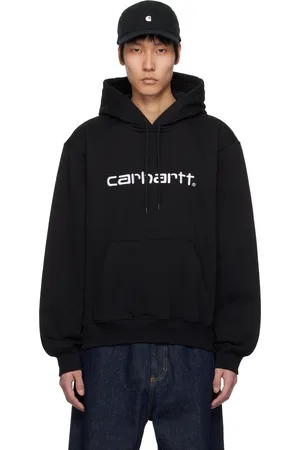 Carhartt Pull à capuche noir à logo