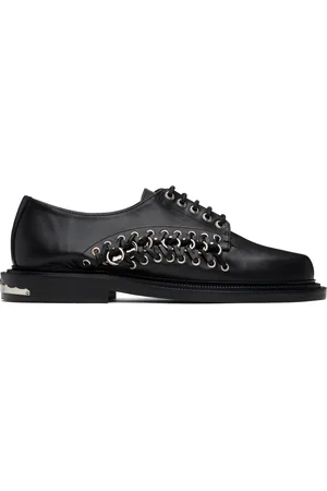 TOGA VIRILIS Derbys noirs en cuir