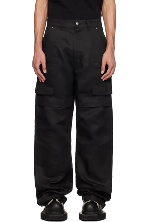 Rick Owens Pantalon cargo Stefan noir - Hollywood