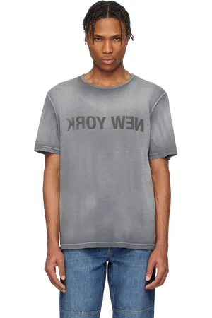 Helmut Lang T-shirt teint en plongée 