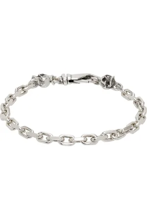 EMANUELE BICOCCHI Bracelet-chainette argenté