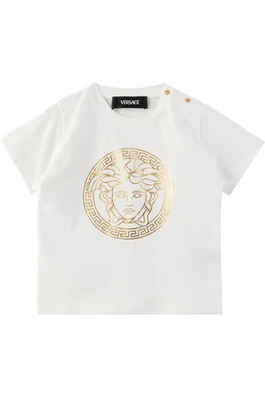VERSACE Bébé | T-shirt blanc à logo Medusa