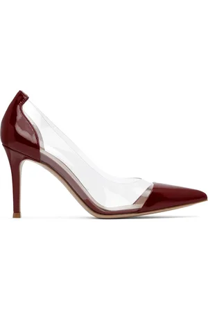 Gianvito Rossi Chaussures à talon rouges en vinyle