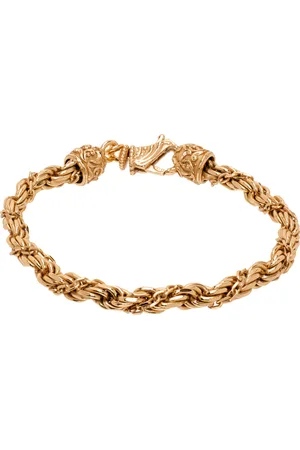 EMANUELE BICOCCHI Bracelet-chainette cordelette modifié doré