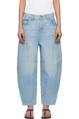 Helmut Lang Jean bleu à coupe cocon