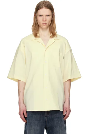 JUUN.J Chemise blanc cassé en lin