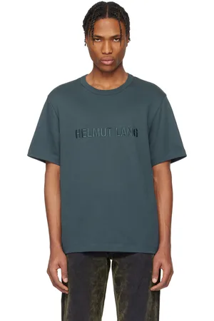 Helmut Lang T-shirt bleu à logo