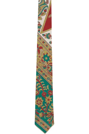ENGINEERED GARMENTS Cravate multicolore en gaze