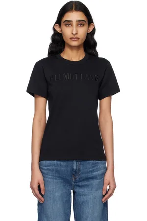 Helmut Lang T-shirt ajusté noir à logo