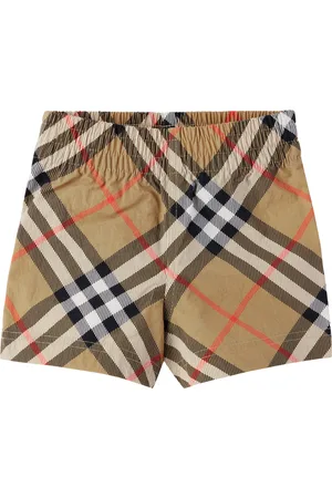 Burberry Bébé | Maillot de bain beige à carreaux
