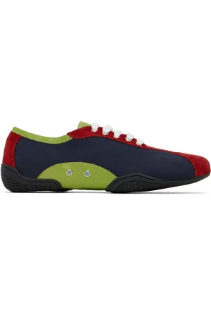 Nicole Saldanã Baskets Simone bleu marine et rouge
