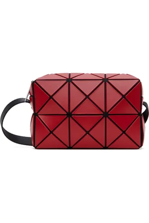 Issey Miyake Sac Cuboid rouge