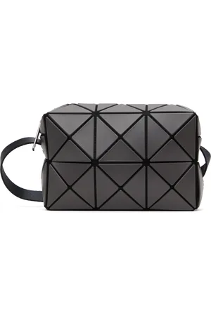 Issey Miyake Sac Cuboid gris