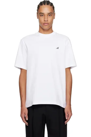 Axel Arigato T-shirt blanc à logo manuscrit