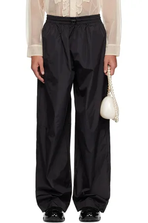 Simone Rocha Pantalon de survêtement ample noir