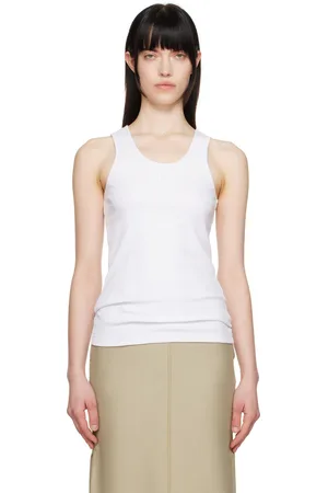 Max Mara Débardeur Sax blanc