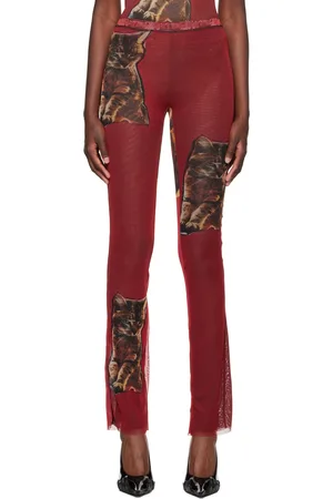 OTTOLINGER Pantalon de détente rouge à images