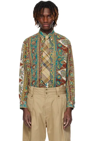 ENGINEERED GARMENTS Chemise 19 Century multicolore à boutons