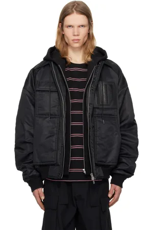 JUUN.J Blouson aviateur de travail MA-1 noir