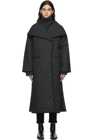 Totême Manteau matelassé noir