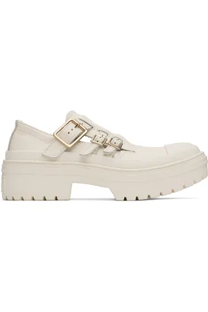 Converse Baskets de style Charles IX Chuck Taylor All Star blanc cassé à plateforme