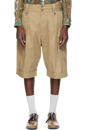 ENGINEERED GARMENTS Short Gurkha brun clair