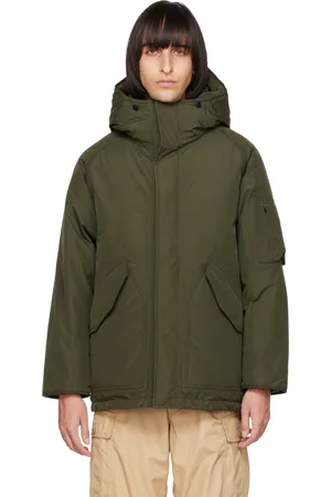 NANAMÍCA Manteau kaki rembourré en duvet à poches