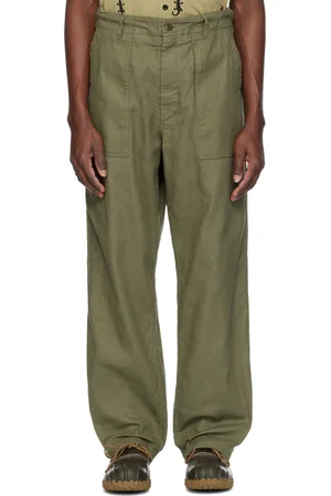 ENGINEERED GARMENTS Pantalon bourgeron vert