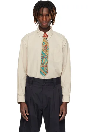 ENGINEERED GARMENTS Chemise 19 Century beige à boutons