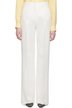 Max Mara Pantalon Brusson blanc