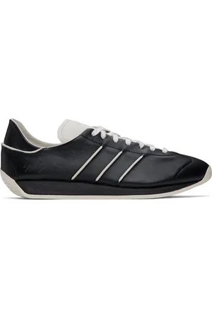 Y-3 Baskets Country noir et blanc cassé