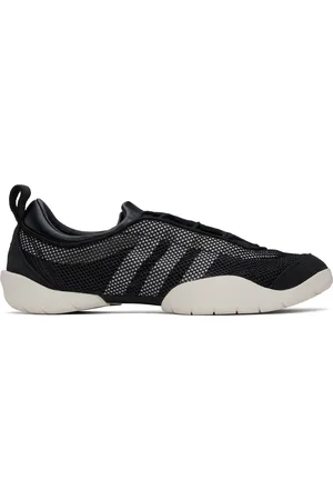 Y-3 Baskets Regu noir et blanc cassé