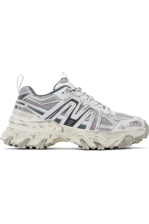 JUUN.J Baskets blanc et gris en cuir synthétique