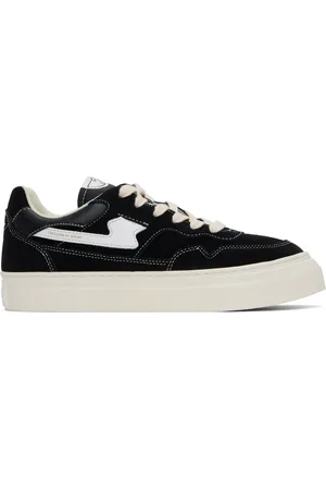Stepney Workers Club Baskets Pearl noires à panneaux S-Strike