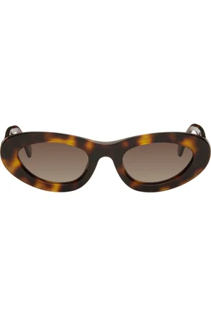 ANINE BING Lunettes de soleil Roma brunes
