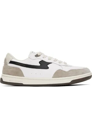 Stepney Workers Club Baskets Pro-Cup 01 blanc et beige à panneaux S-Strike